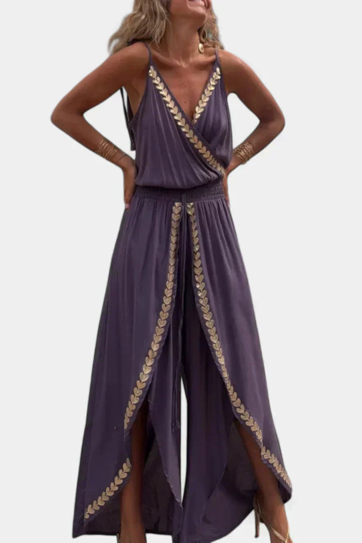 Olivia Sydney - Dress with Golden Details