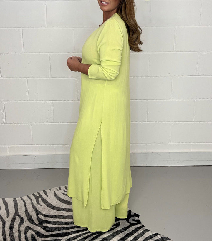 Olivia Sydney - Casual Two-Piece Set with V-Neck