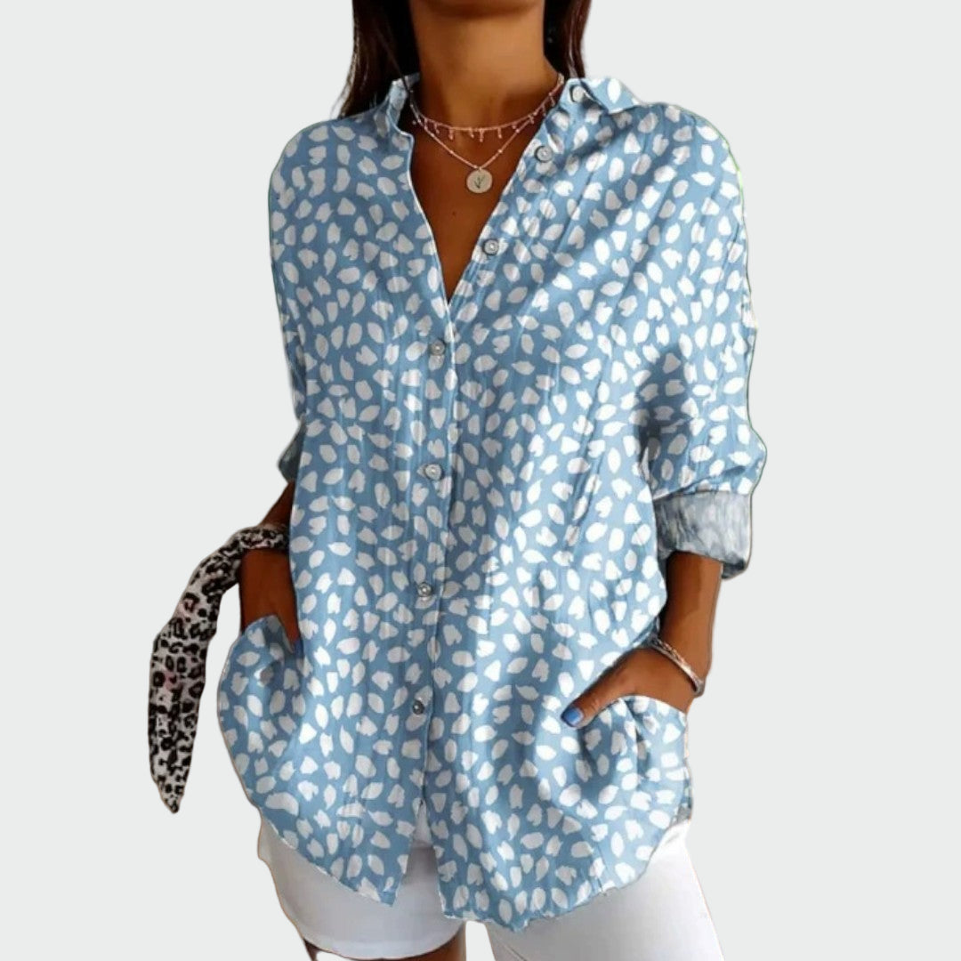 Olivia Sydney - Floral Print Stylish Shirt