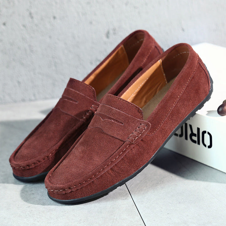 Olivia Sydney - Retro Suede Loafers for Men