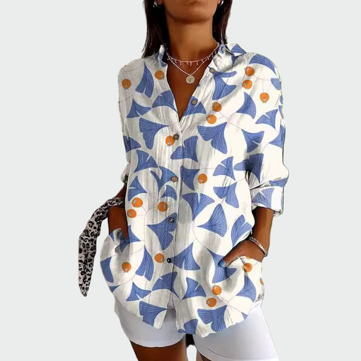 Olivia Sydney - Floral Print Stylish Shirt