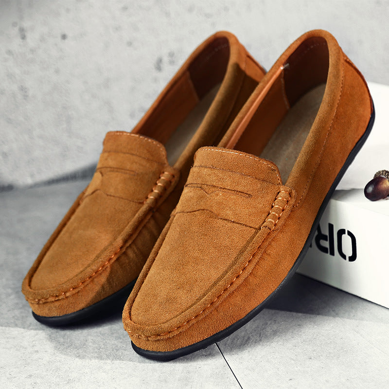 Olivia Sydney - Retro Suede Loafers for Men