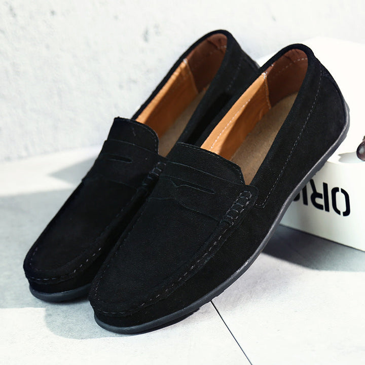 Olivia Sydney - Retro Suede Loafers for Men