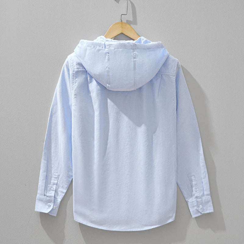 Olivia Sydney - Hooded Linen Jacket