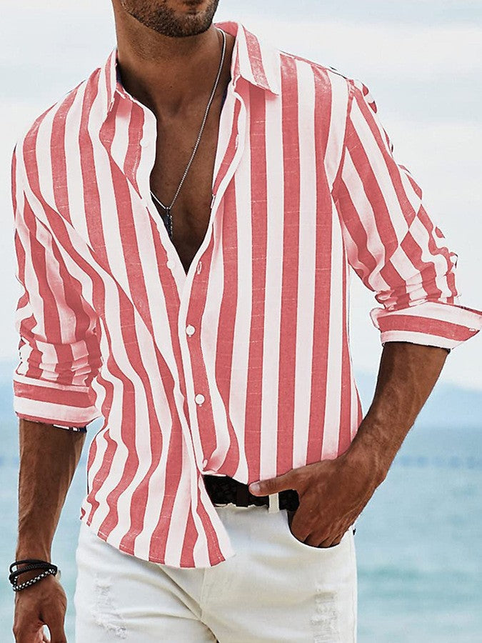 Olivia Sydney - Elegant Striped Shirt