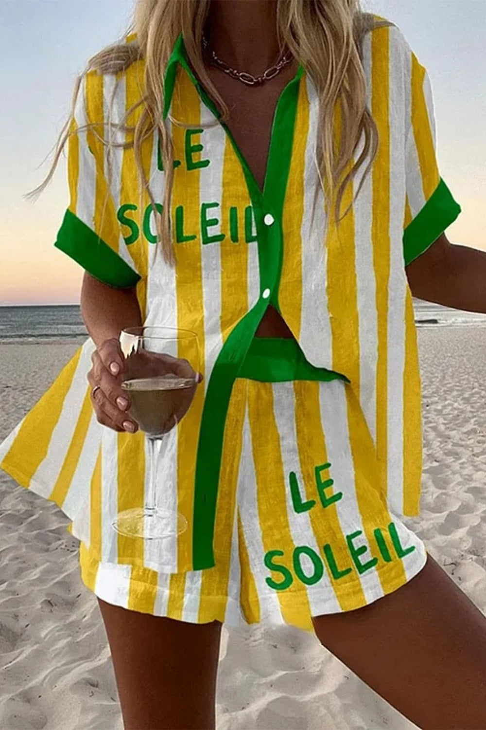 Olivia Sydney - Lightweight Summer Short Set
