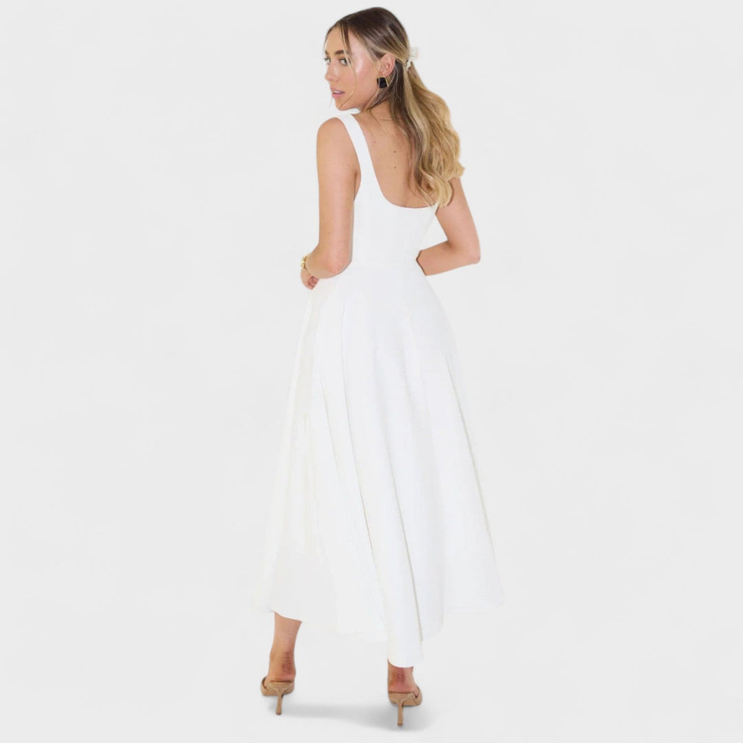 Olivia Sydney - Square Neck Midi Dress