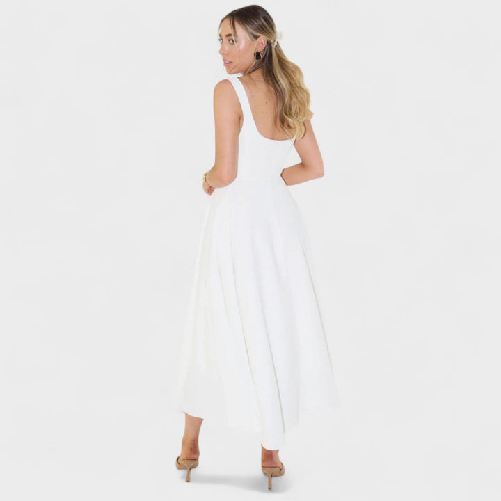 Olivia Sydney - Square Neck Midi Dress