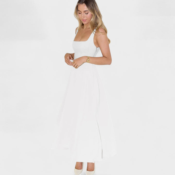 Olivia Sydney - Square Neck Midi Dress
