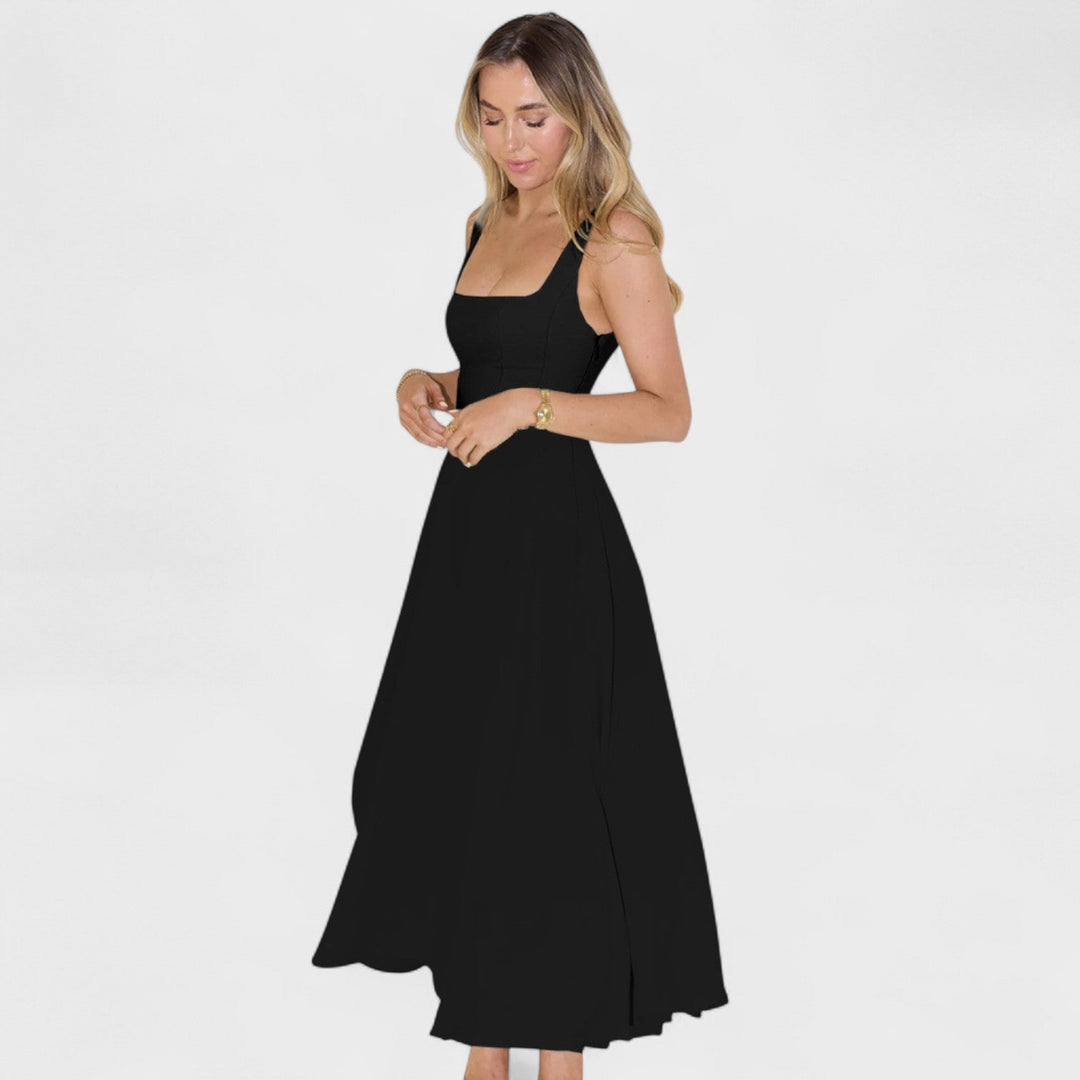 Olivia Sydney - Square Neck Midi Dress