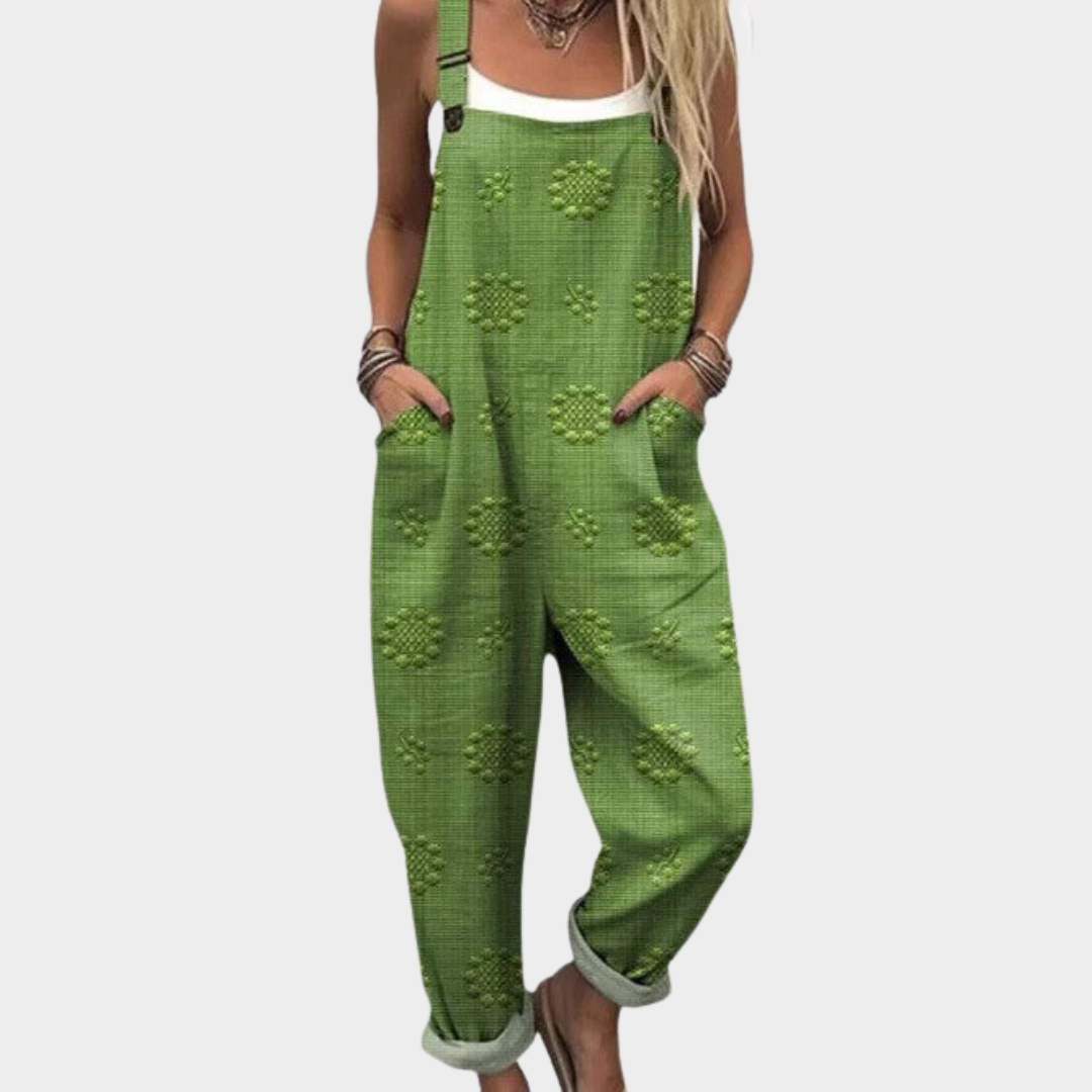 Olivia Sydney - Comfortable Printed Jumpsuit