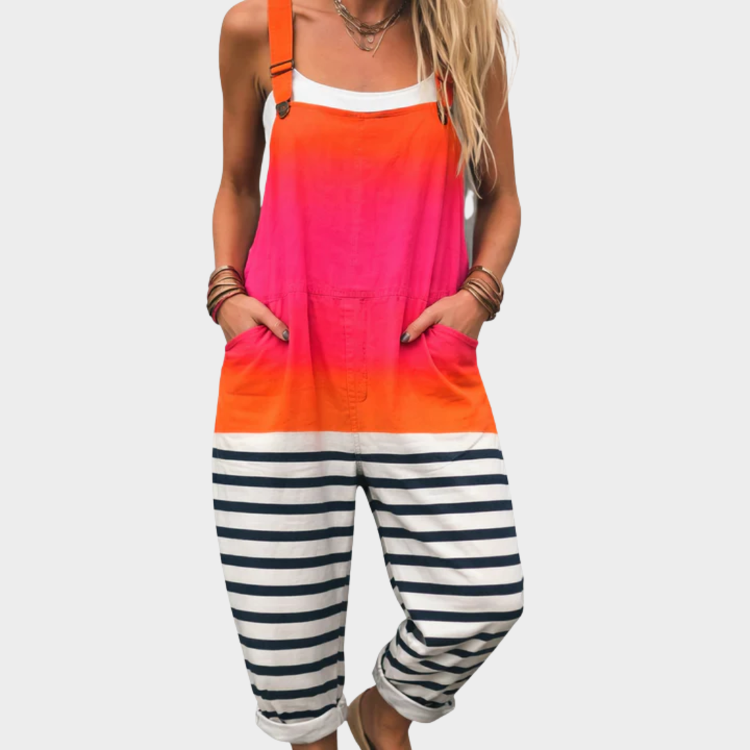 Olivia Sydney - Comfortable Printed Jumpsuit