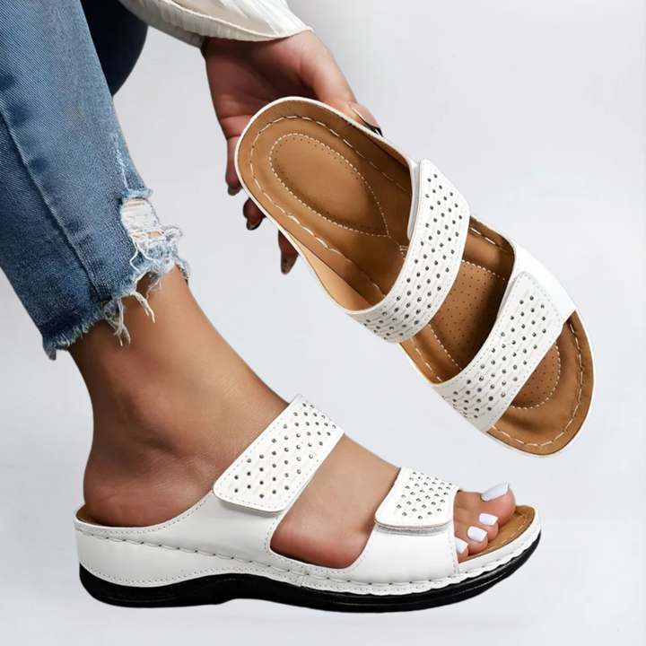 Olivia Sydney - Elegant Orthopedic Sandal with Excellent Cushioning