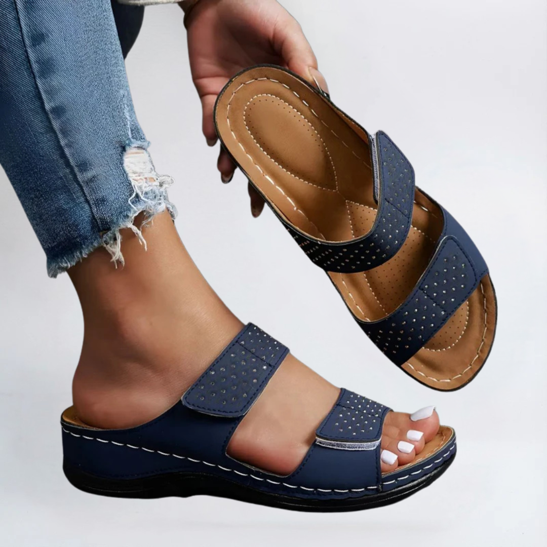 Olivia Sydney - Elegant Orthopedic Sandal with Excellent Cushioning