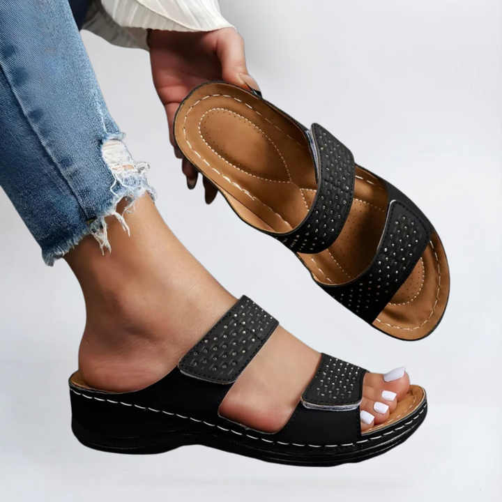 Olivia Sydney - Elegant Orthopedic Sandal with Excellent Cushioning