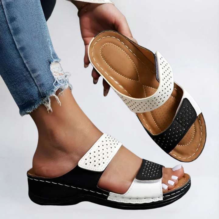 Olivia Sydney - Elegant Orthopedic Sandal with Excellent Cushioning