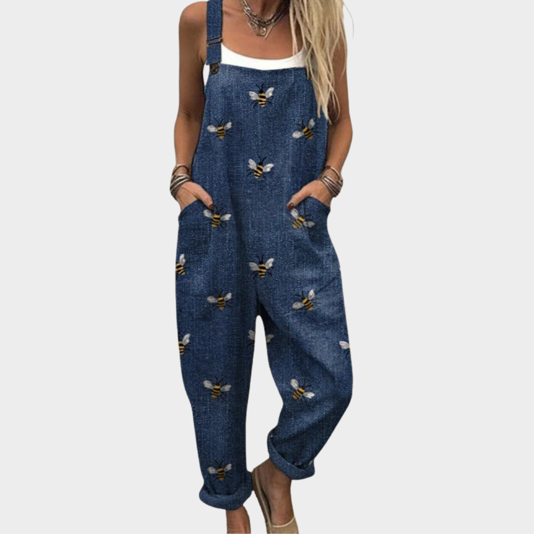 Olivia Sydney - Comfortable Printed Jumpsuit