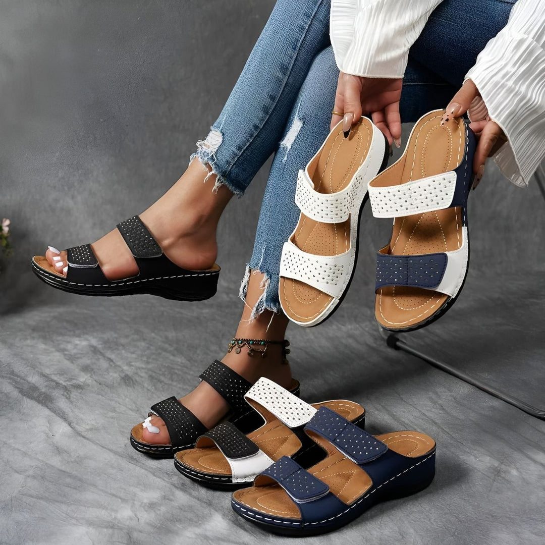 Olivia Sydney - Elegant Orthopedic Sandal with Excellent Cushioning