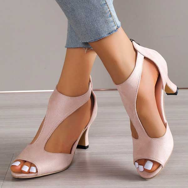 Olivia Sydney - Orthopedic Heeled Sandals for Women