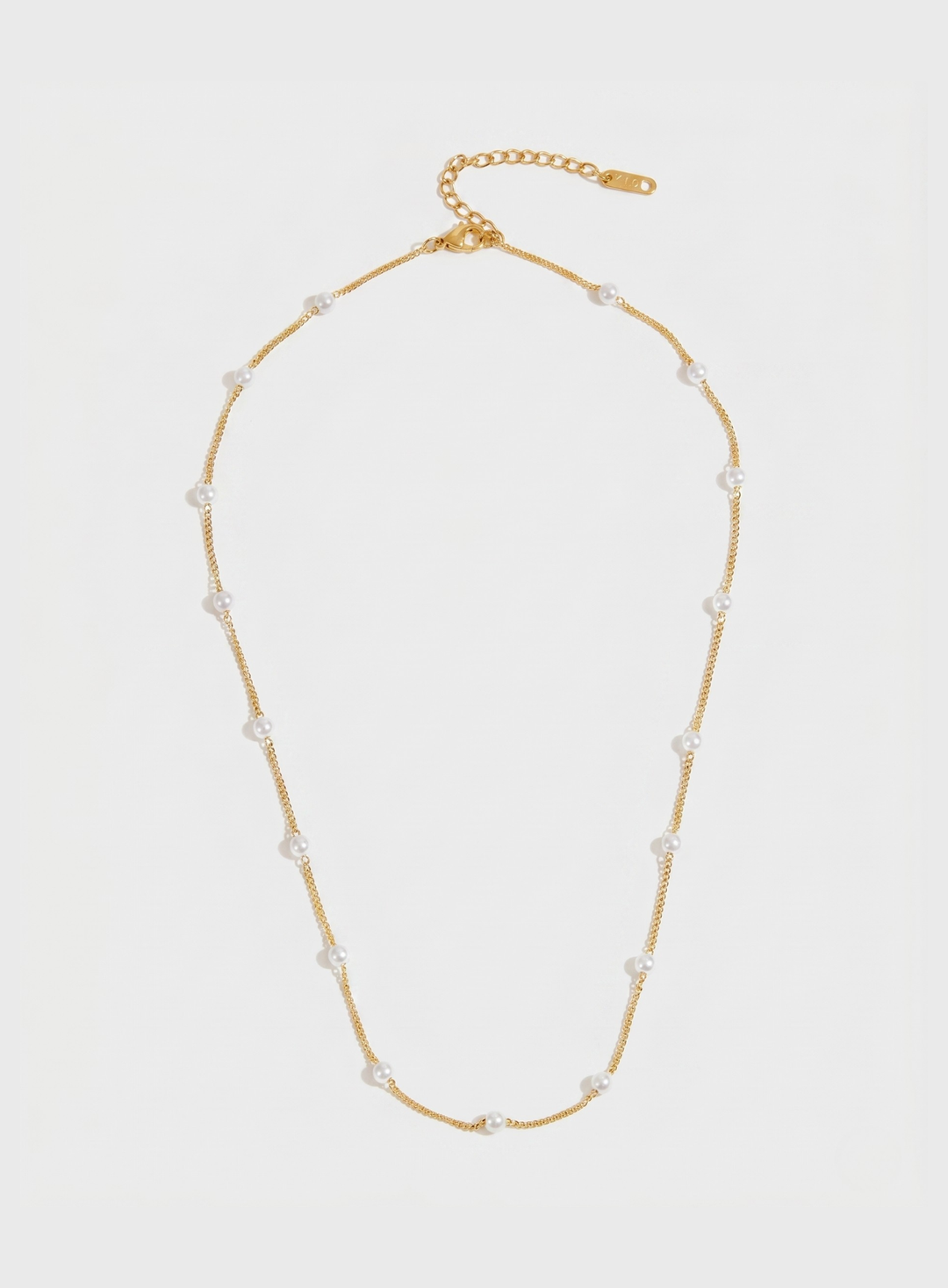 Olivia Sydney - Pearl Line Necklace