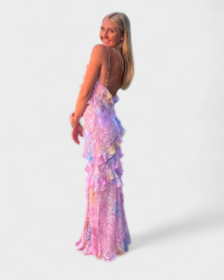 Olivia Sydney - Ruffled Long Dress