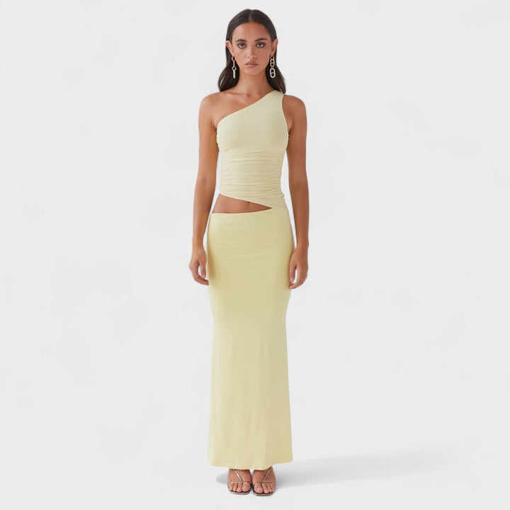 Olivia Sydney - Asymmetrical Maxi Dress