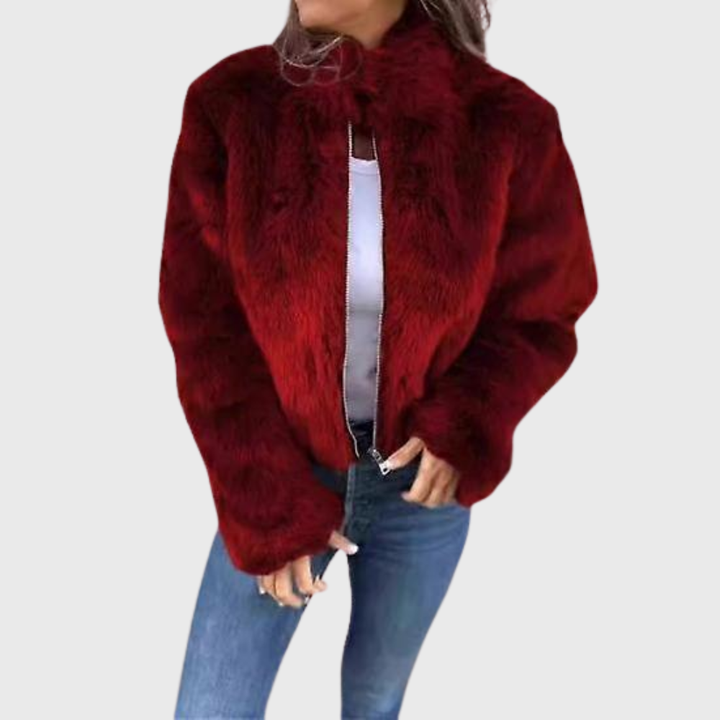 Olivia Sydney - Women's Thermal Teddy Fleece Jacket