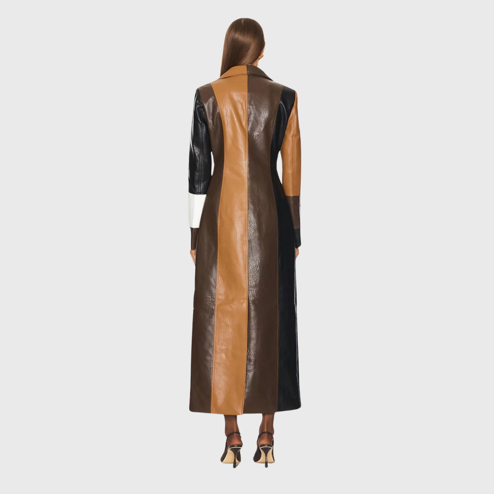 Olivia Sydney - Long Patchwork Coat