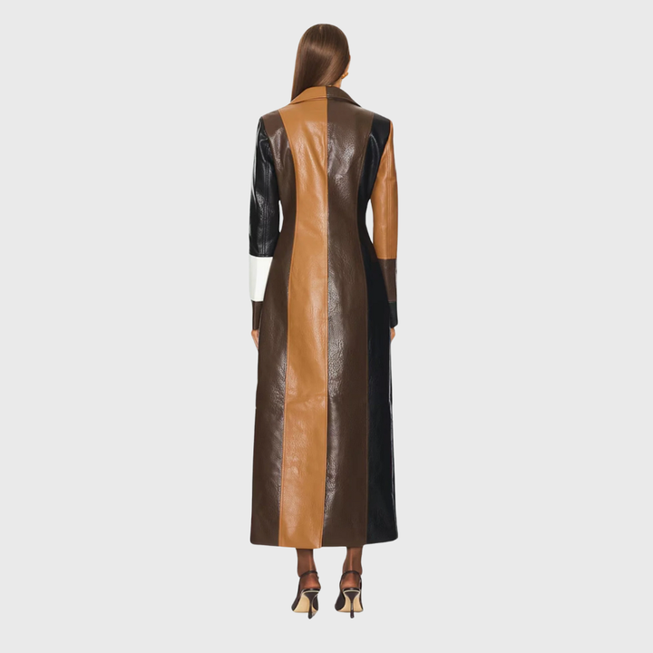Olivia Sydney - Long Patchwork Coat