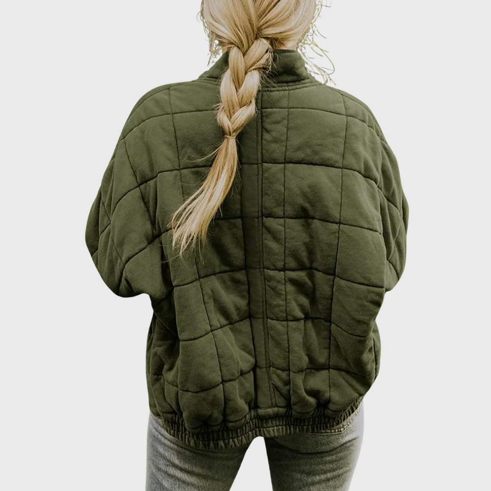 Olivia Sydney - Elegant Oversized Quilted Jacket