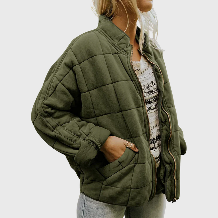 Olivia Sydney - Elegant Oversized Quilted Jacket