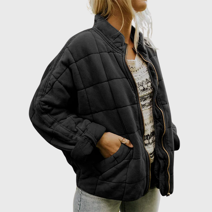 Olivia Sydney - Elegant Oversized Quilted Jacket