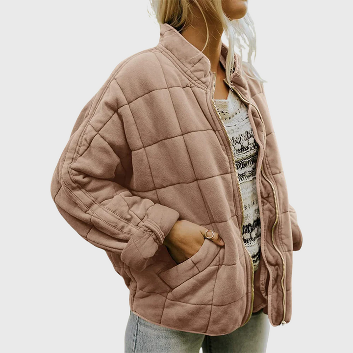 Olivia Sydney - Elegant Oversized Quilted Jacket