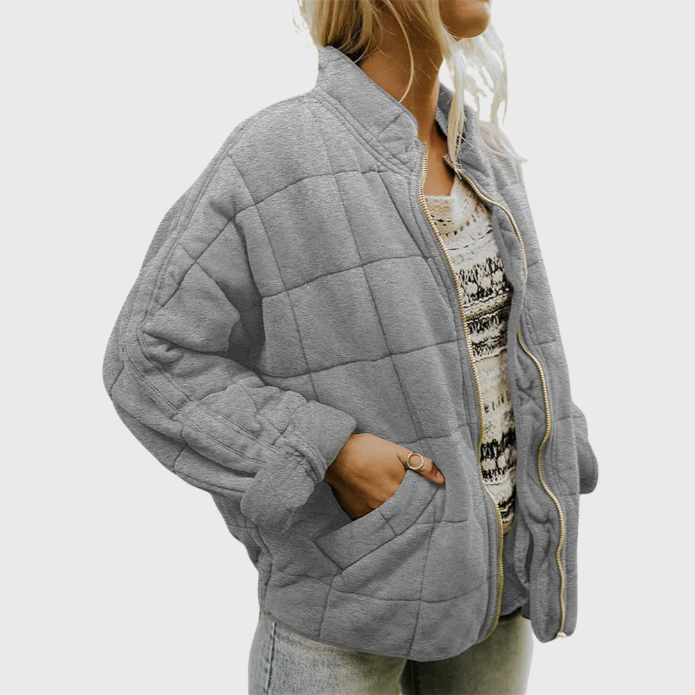 Olivia Sydney - Elegant Oversized Quilted Jacket