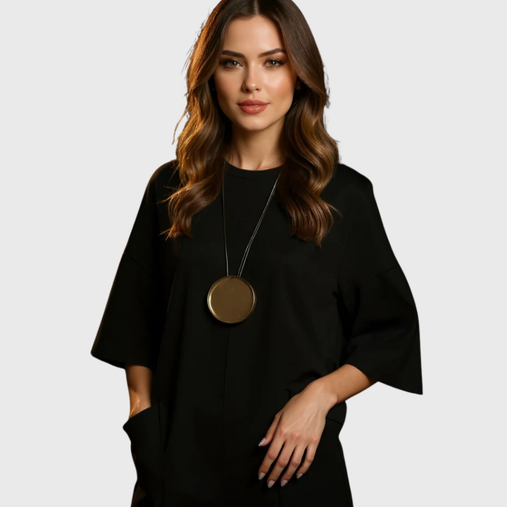 Olivia Sydney - Elegant Short Sleeve Jumpsuit