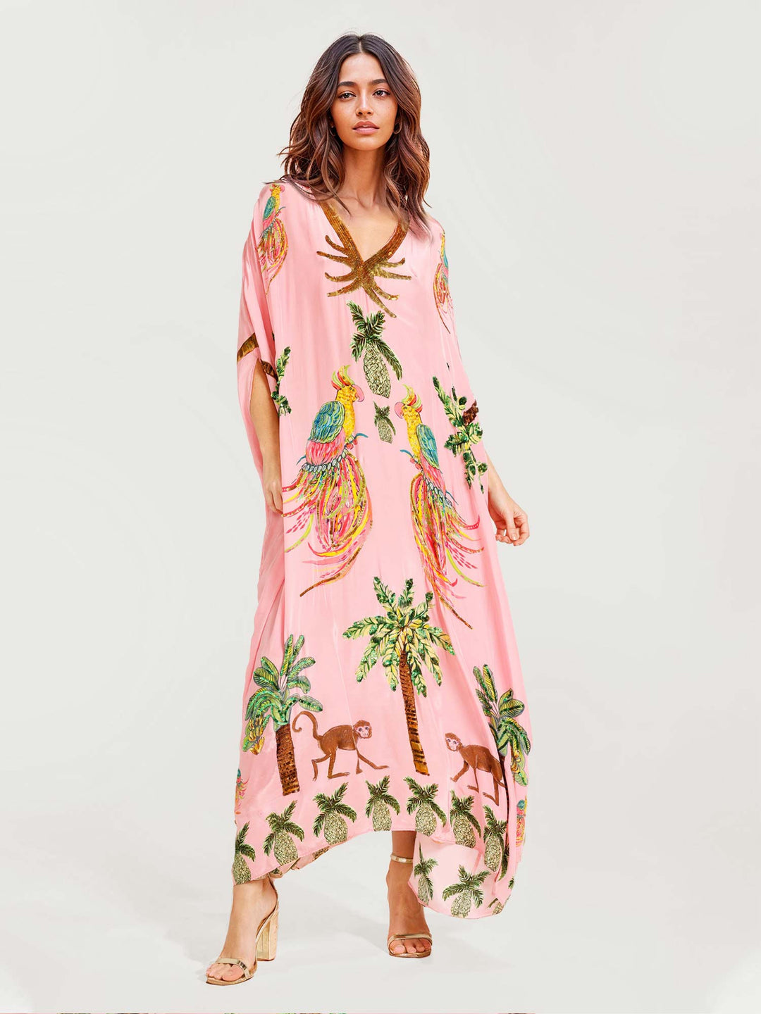 Olivia Sydney - Long Printed Dress