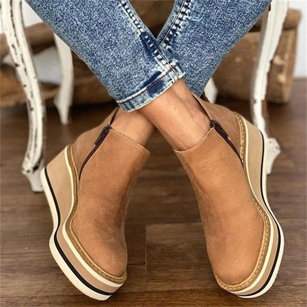 Olivia Sydney - Elegant Autumn Ankle Boots