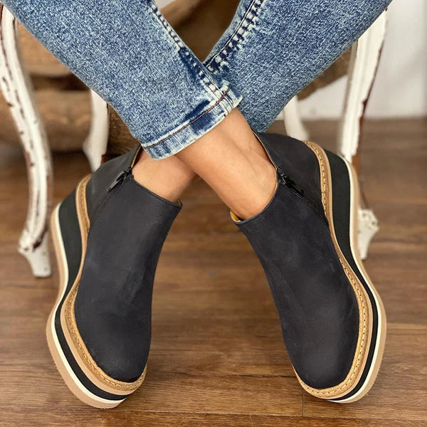 Olivia Sydney - Elegant Autumn Ankle Boots
