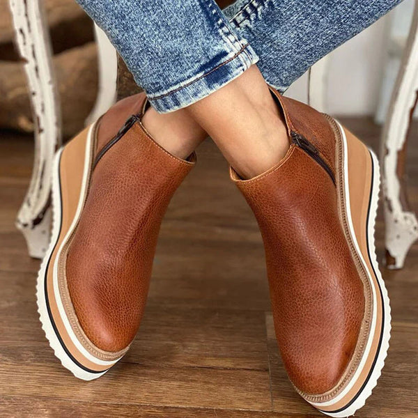 Olivia Sydney - Elegant Autumn Ankle Boots