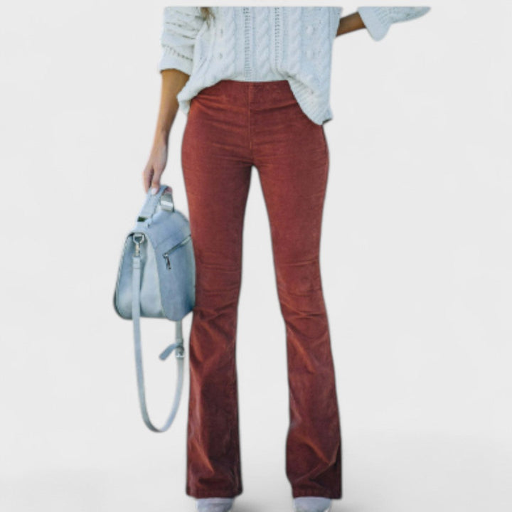 Olivia Sydney - Flared Corduroy Pants