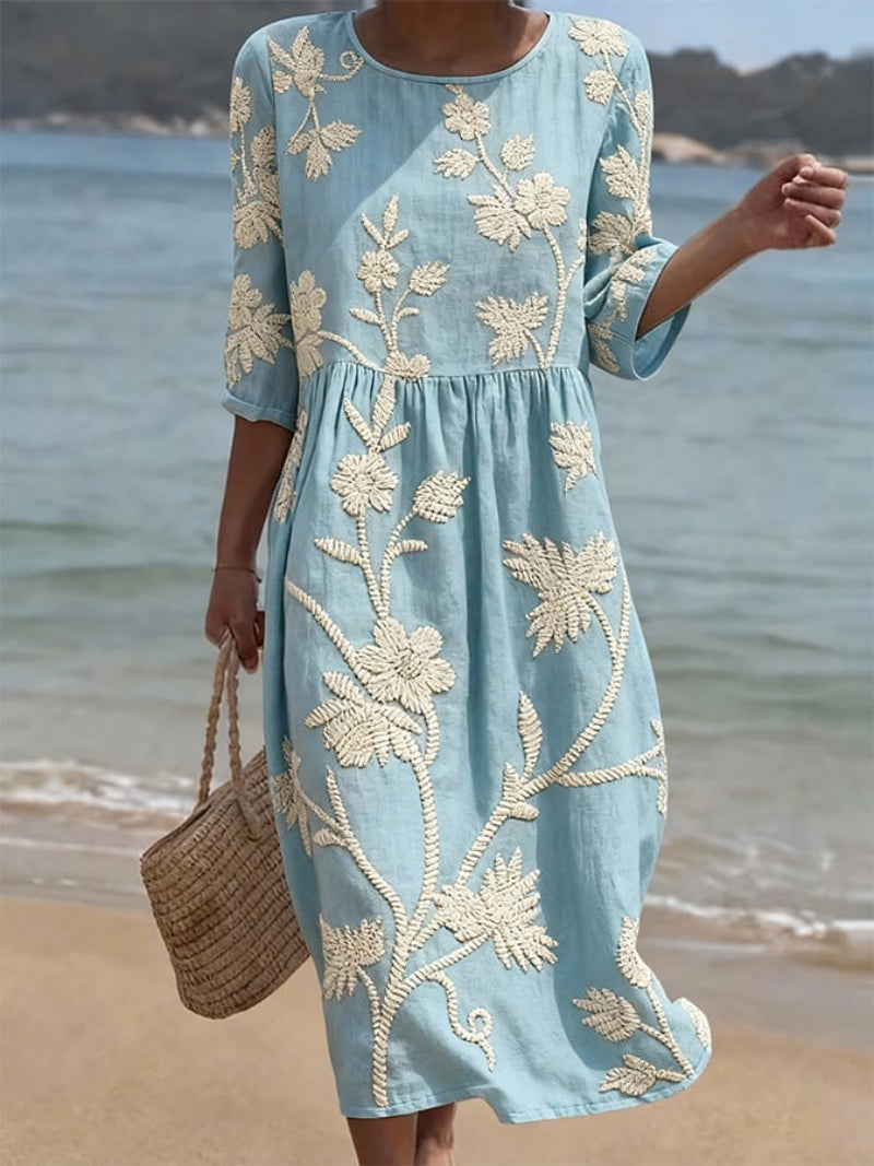 Olivia Sydney - Fresh Floral Print Dress