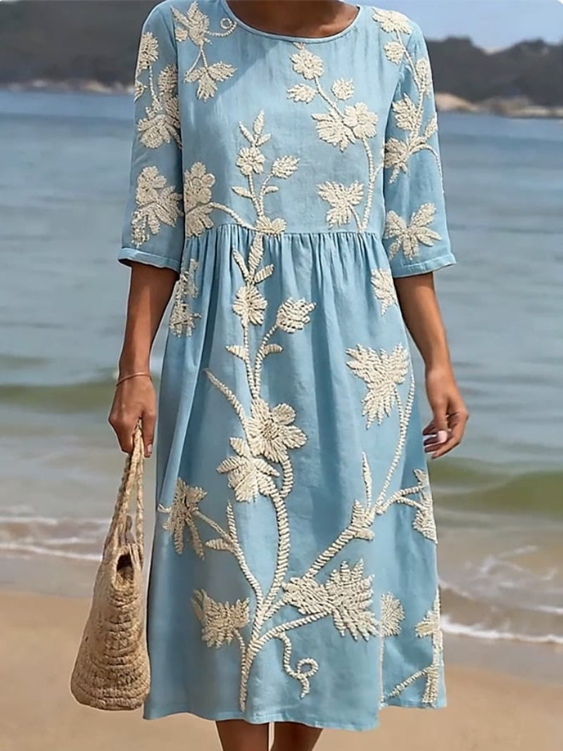 Olivia Sydney - Fresh Floral Print Dress