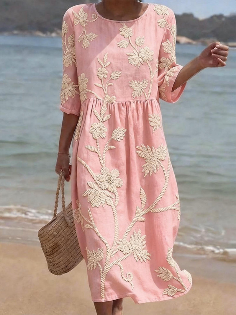 Olivia Sydney - Loose Floral Printed Dress