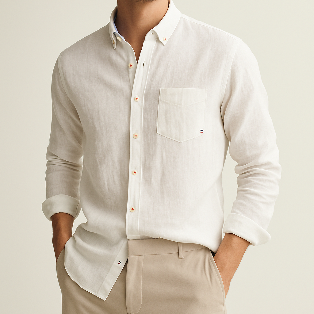 Olivia Sydney - Saint-Tropez Linen Shirt