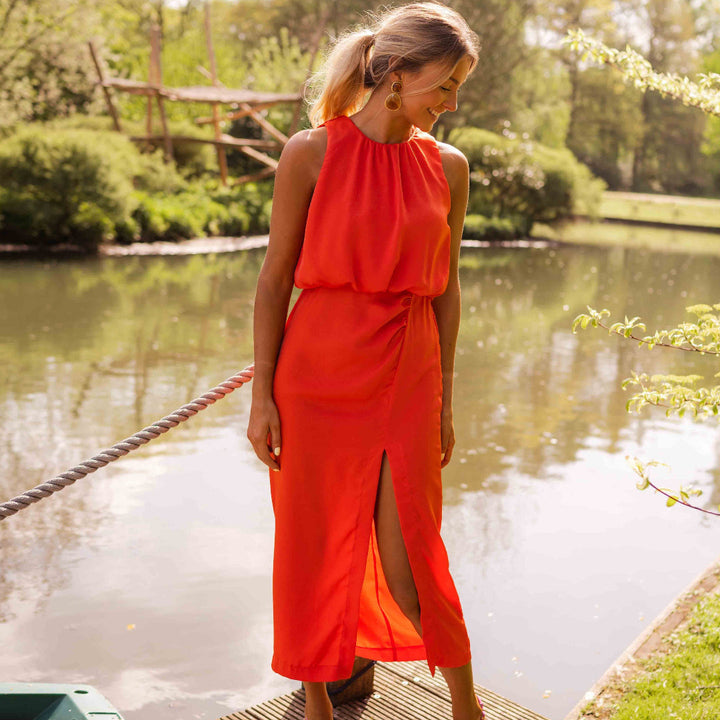 Olivia Sydney - Elegant Midi Dress