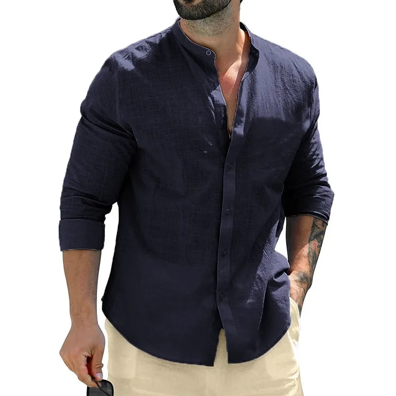 Olivia Sydney - Men's Linen Shirt