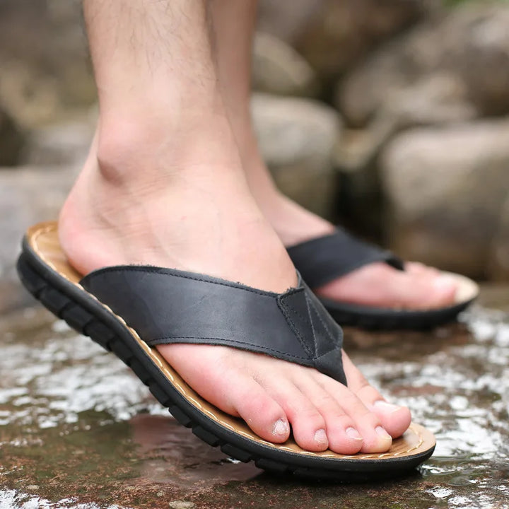 Olivia Sydney - Men's Leather Sandals