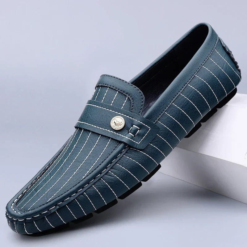 Olivia Sydney - Chic Leather Loafers