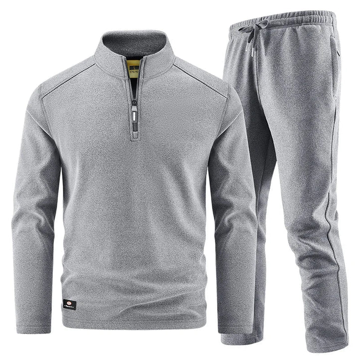 Olivia Sydney - Elegant Zip-Up Sweater Set for Men