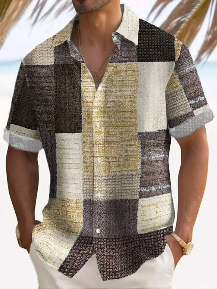 Olivia Sydney - Elegant Patchwork Shirt